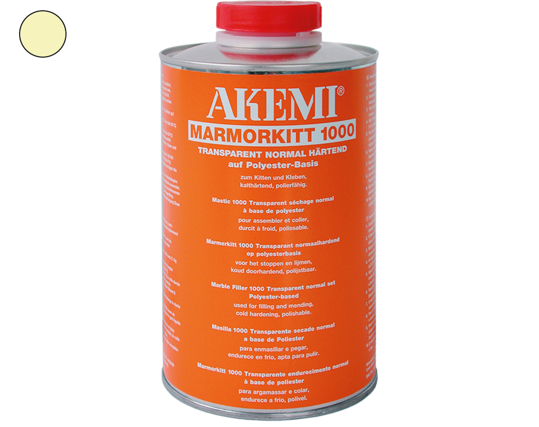 Akemi Marmorkitt 1000 Transparent Honiggelb 4500 Ml G01 131 3002