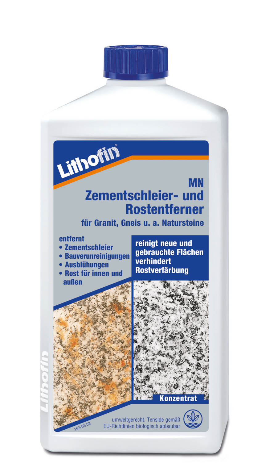 Lithofin MN Zementschleier- und Rostentferner 1 l